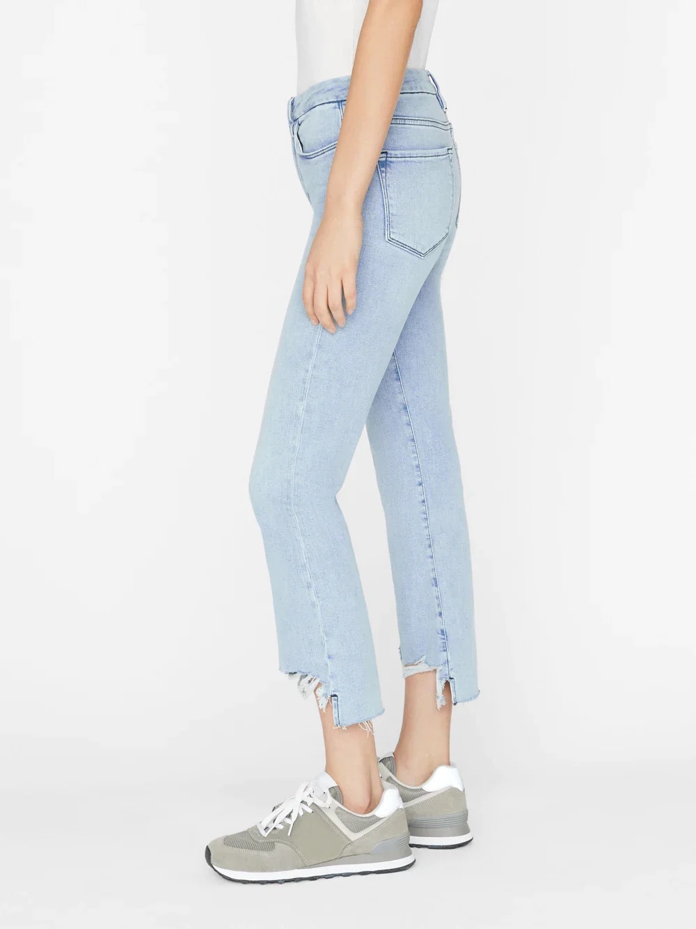 FRAME Le High Crop Mini Boot Jeans